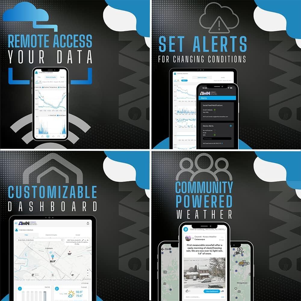 image:imageAmbient Weather Network Weather Hub Air Quality Bundle with PM25 PM10 and CO2 Monitoring