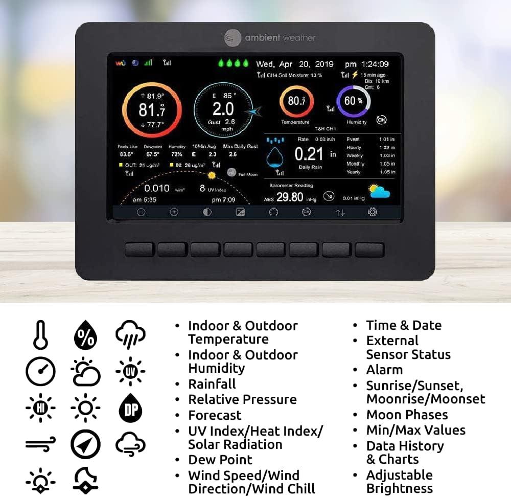 image:imageAmbient Weather WS2000 Air Quality Bundle with PM25 PM10 and CO2 Monitoring