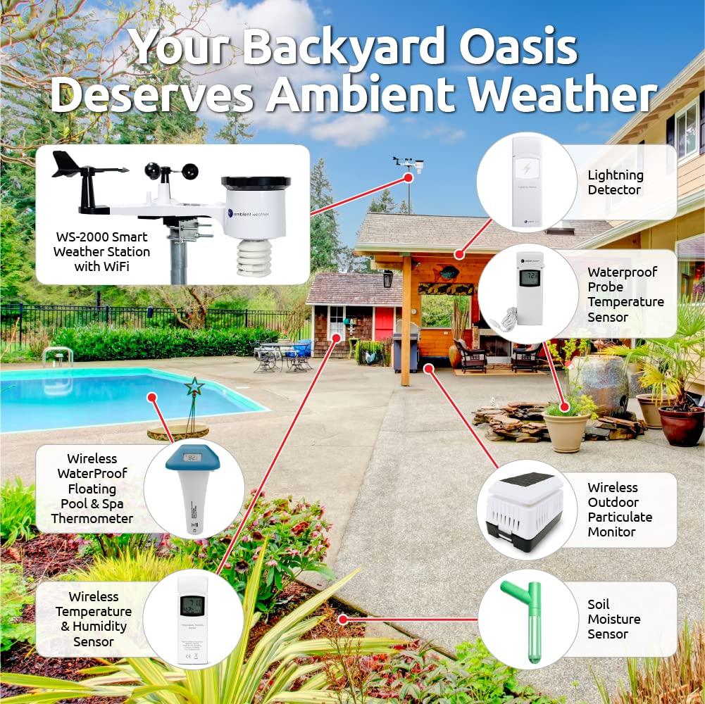 image:imageAmbient Weather WS2000 Smart Weather Station with WiFi Remote Monitoring and AlertsAdvanced Console Array