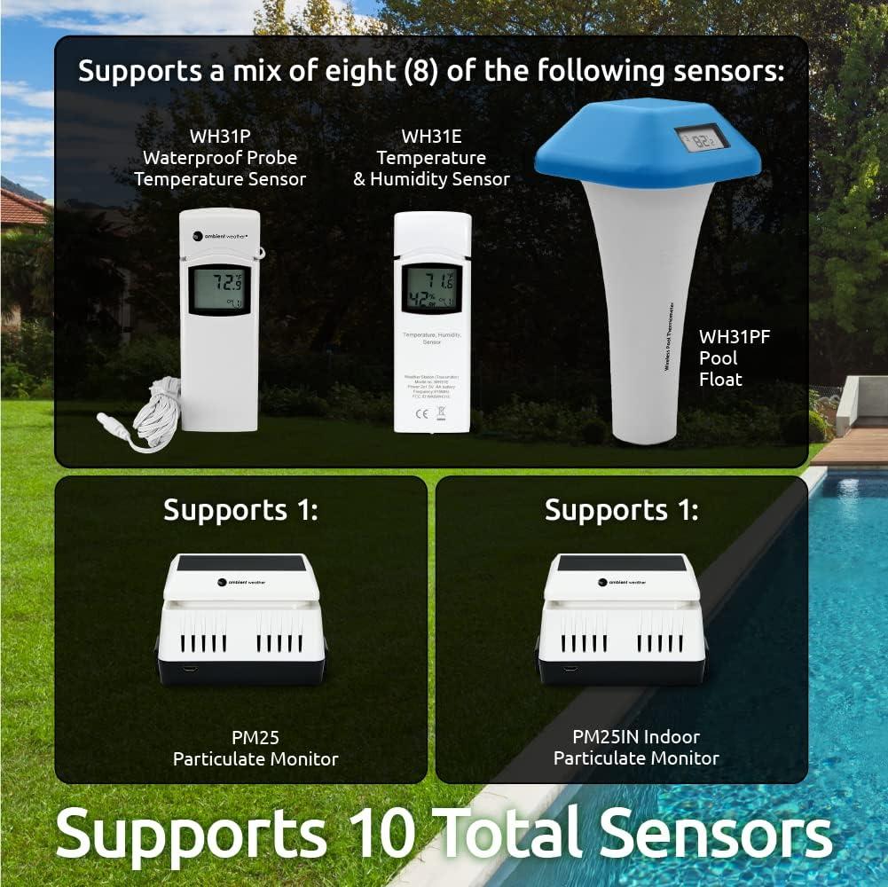 image:imageAmbient Weather WS2902 Air Quality Bundle with PM25 Monitoring