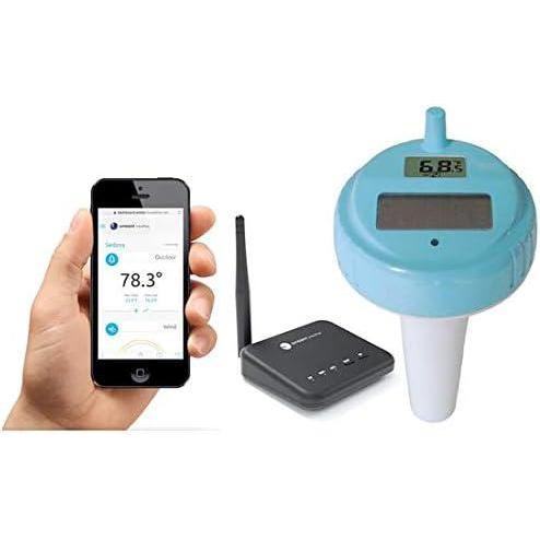 image:imageAmbient Weather WS100WEATHERSTATION Smart Home Weather Station WiFi Module wOutdoor ThermoHygrometer Rain Gauge and AnemometerWiFi Module PoolSpa Sensor