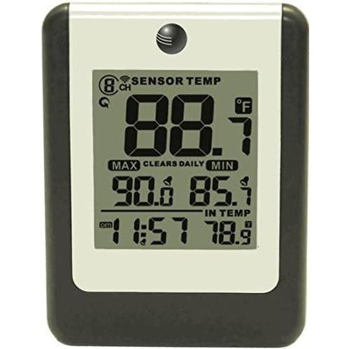 image:imageAmbient Weather WS14C 8Channel Thermometer with Daily MinMax Display Console Only