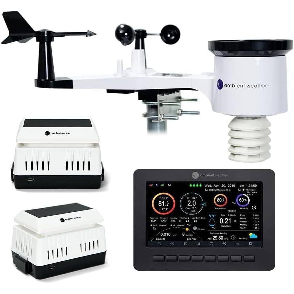 image:imageAmbient Weather WS2000 Air Quality Bundle with PM25 PM10 and CO2 Monitoring