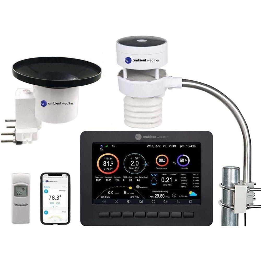 image:imageAmbient Weather WS5000 Ultrasonic Smart Weather Station1yr AWN w Display Console  Ultrasonic