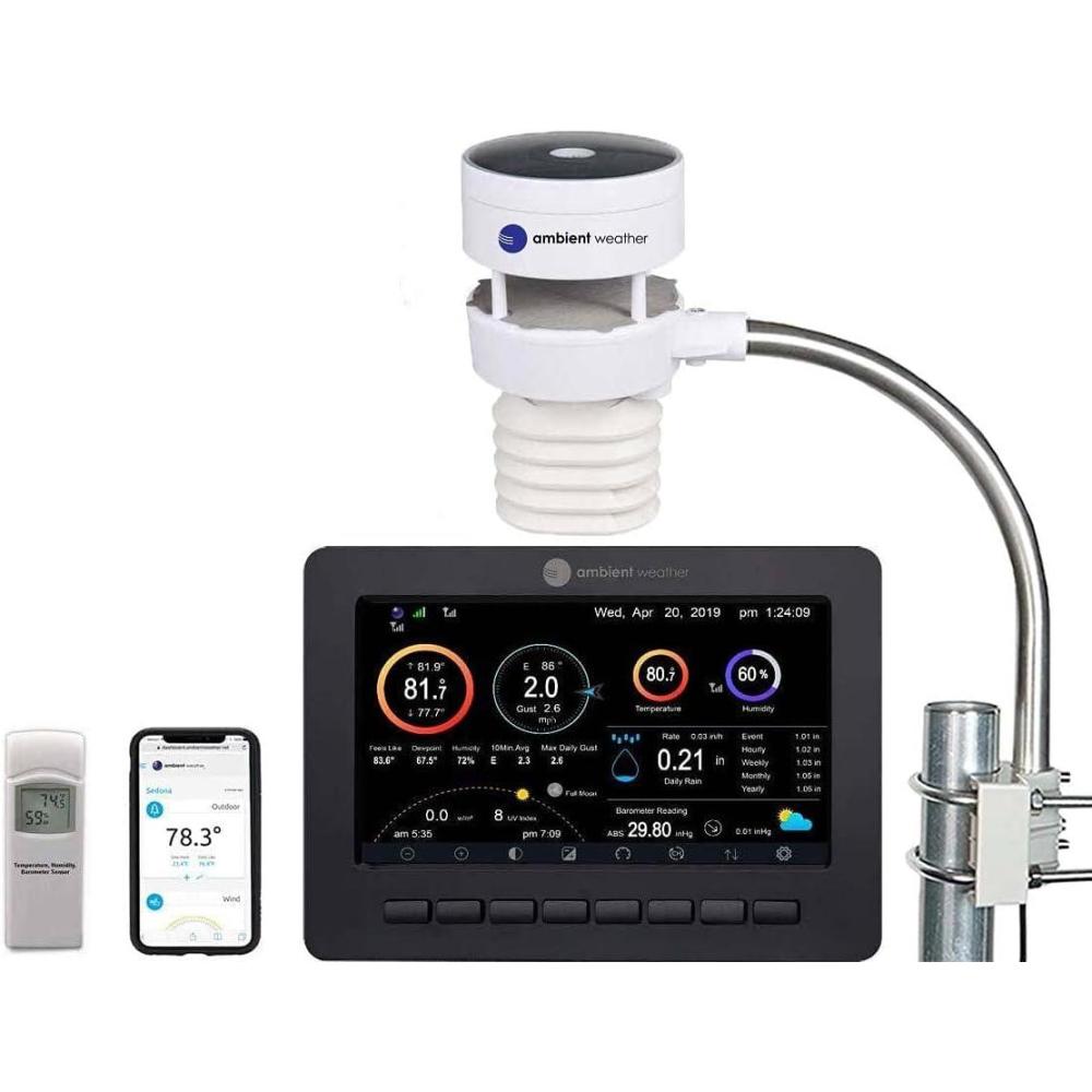 image:imageAmbient Weather WS5000 Ultrasonic Smart Weather StationDisplay Console  Ultrasonic