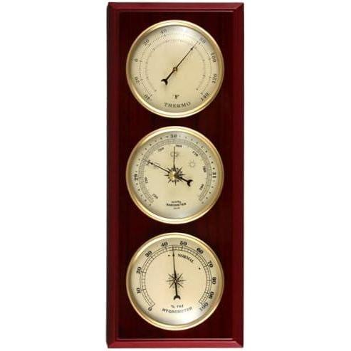 image:imageAmbient Weather YG315 Cherry Finish Dial Traditional Weather Station