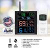 Ambient Weather WS-1938 Air Quality Bundle with PM2.5, PM10 and CO2 Monitoring