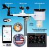 Ambient Weather WS-2000 Smart Weather Station with WiFi Remote Monitoring and Alerts(Advanced Console + Array)