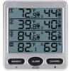 Ambient Weather WS-10 Wireless Indoor/Outdoor 8-Channel Thermo-Hygrometer with Three Remote Sensors