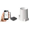 Ambient Weather WS-100-WEATHERSTATION Smart Home Weather Station WiFi Module w/Outdoor Thermo-Hygrometer, Rain Gauge, and Anemometer(WiFi Module + Rain Gauge)