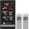 Ambient Weather WS-2801A Advanced Wireless Color Forecast Station w/Temperature, Humidity, Barometer(Console + 2 Sensors)