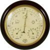 Ambient Weather WS-YG302A WS-YG302-Y Cherry Finish Traditional Barometer with Temperature and Humidity (Beige Dial)