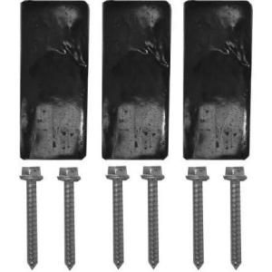 Ambient Weather EZ-46-3 Tar Pad Kit for Roof Tripod Installation