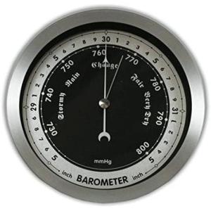 Ambient Weather WS-152B 6″ Contemporary Barometer