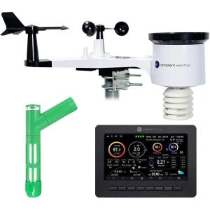 Ambient Weather WS-2000 Garden Bundle – Smart Weather Station for The Garden w/WiFi Remote Monitoring and Alerts
